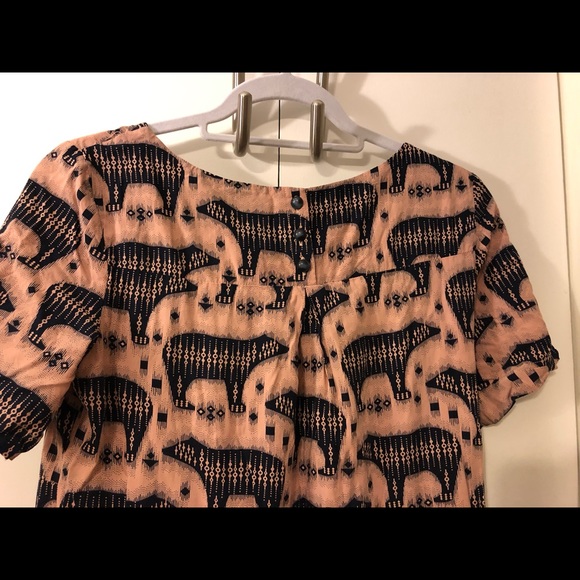 Summer dress with bears and pockets! - Picture 3 of 4